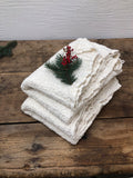 Creamy linen bath towel waffle, large towel, gift for men, bath towel for men, massage towel,woven towel, 100% linen towel